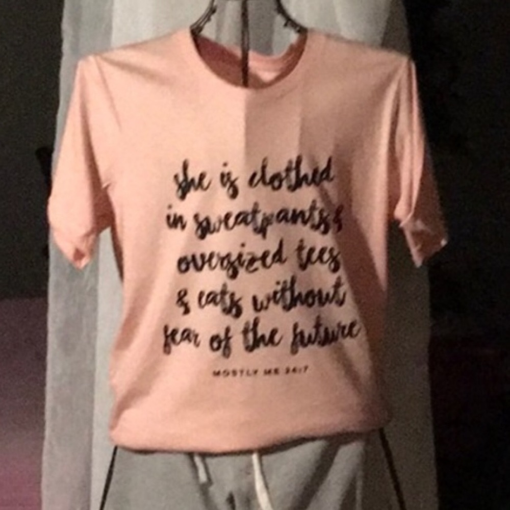 Ruby’s Rubbish Tee-  Mostly Me 24:7